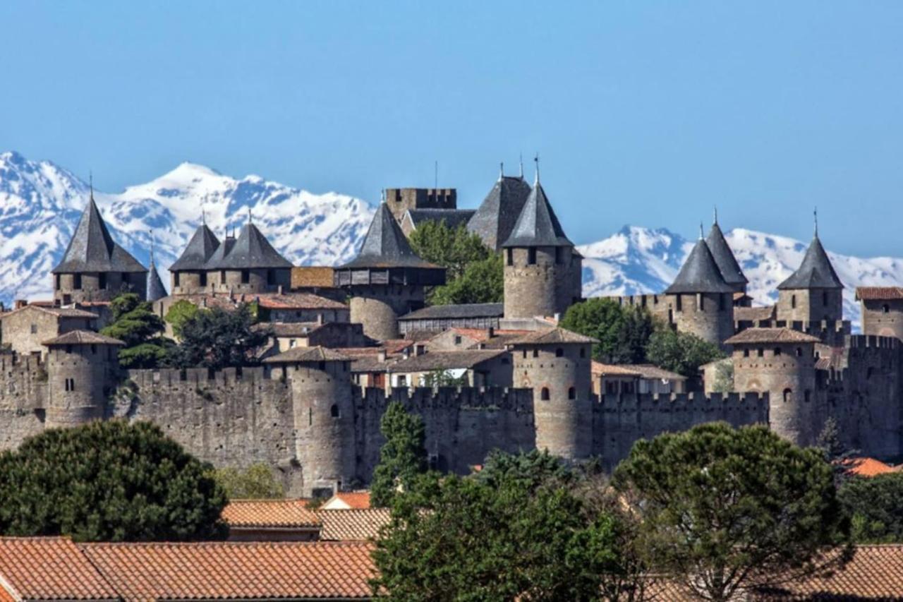Appartement Proche Cite Medievale Et Centre Ville - Parking Prive Carcassonne Luaran gambar
